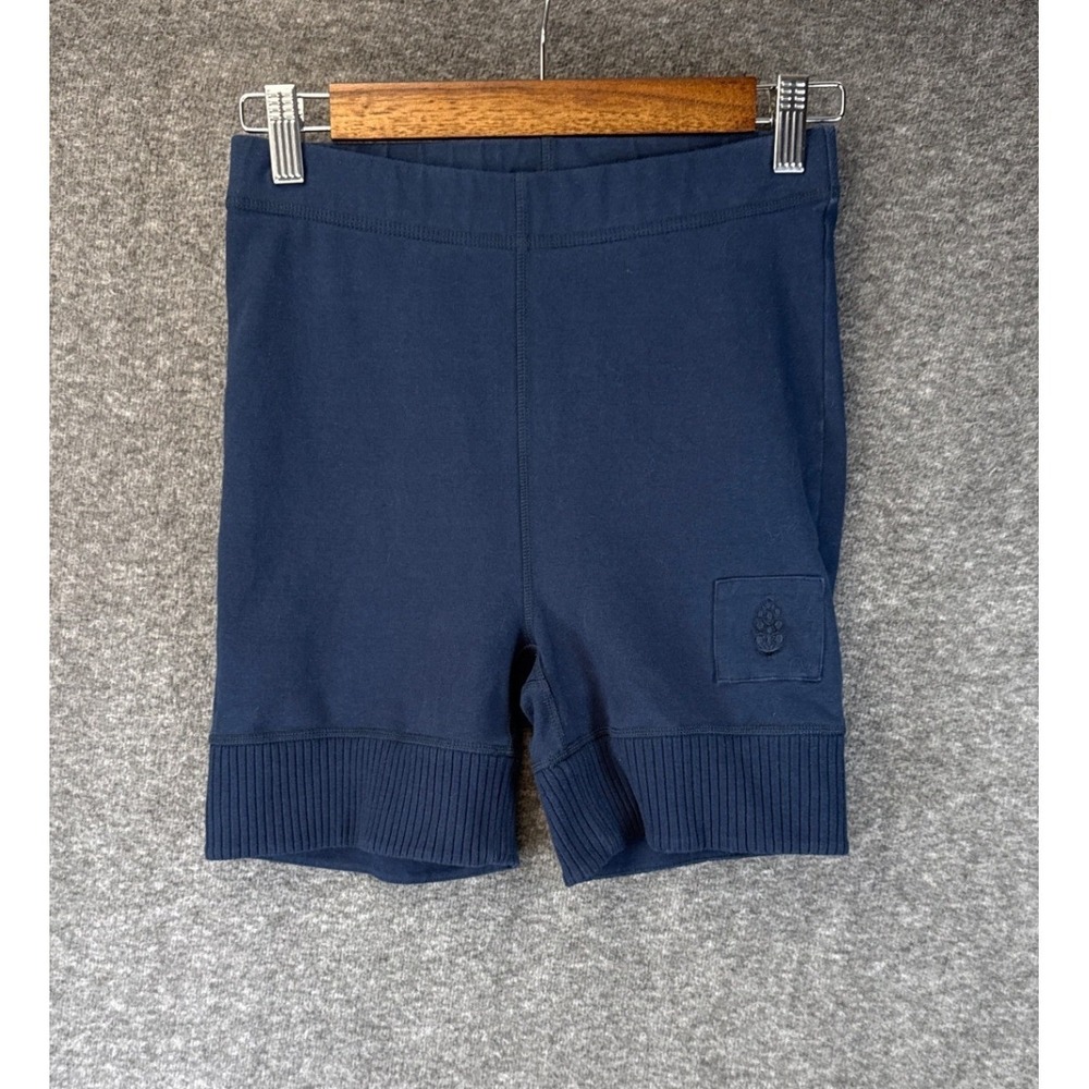 FP Movement Victory Biker Shorts Women S Navy Side Pocket Ribbed Hem OB2049022